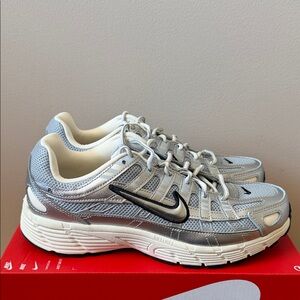 Nike P-6000 GS Metallic Silver HV5064-006 Size 7Y